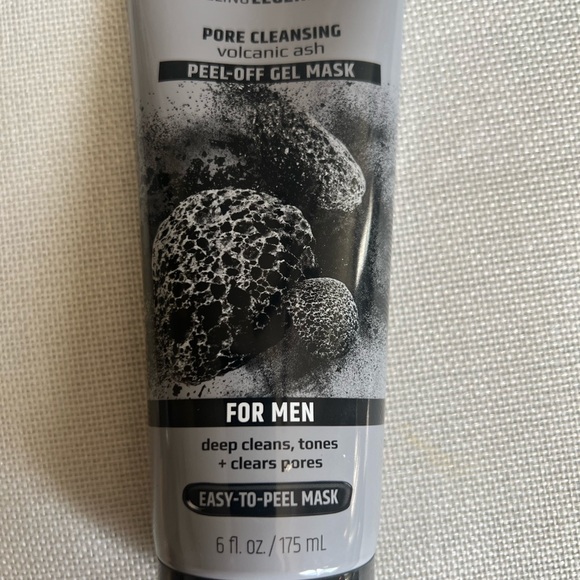 Freeman Pore Clean.  Volcanic Ash Peel-Off Mask for Men - Picture 2 of 2